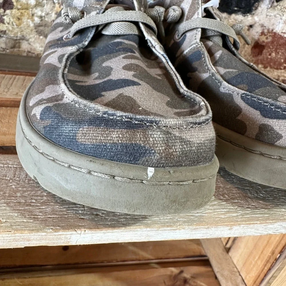 Ariat Hilo Camo Stretch Lace Loafers Mens 7.5 D Casual Shoes 10040443